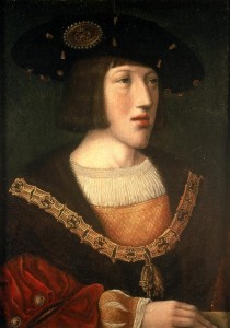 Charles Quint à 15 ans par Barend Van Orley huile sur toile 0,360x0,26 Musée de Brou Inventaire du Louvre