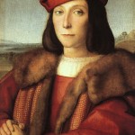 Rafaello Santi Portrait de Francesco Maria della Rovere Seigneur de Sinigaglia puis duc d'Urbin Musee des Offices Florence